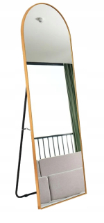 Kúpeľňové zrkadlo - Stojanové zrkadlo Galakor, kovový rám, 500 x 1500 mm